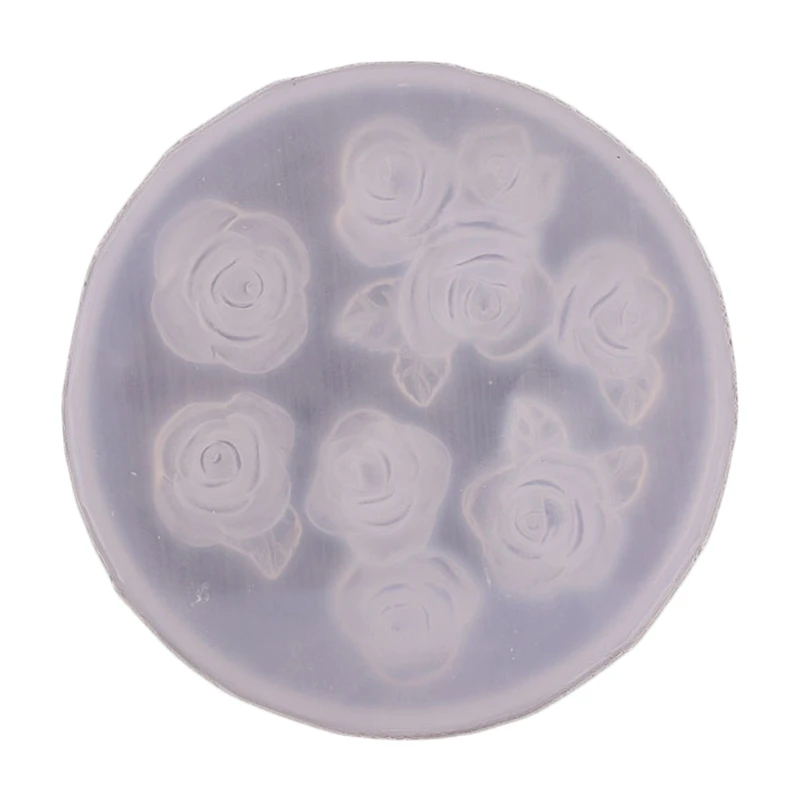 

Rose Flower Resin Molds Epoxy Resin Casting Molds Fondant Cake Decorating Tools Keychain Resin Silicone Moulds