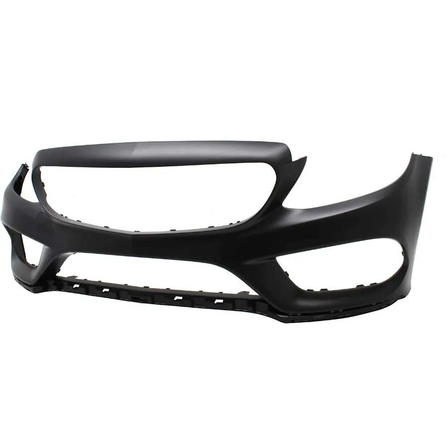 Cubierta de parachoques delantero imprimada para modelos MercedesBenz C300 con estilo AMG 20152018: diseño aerodinámico de alto rendimiento listo para