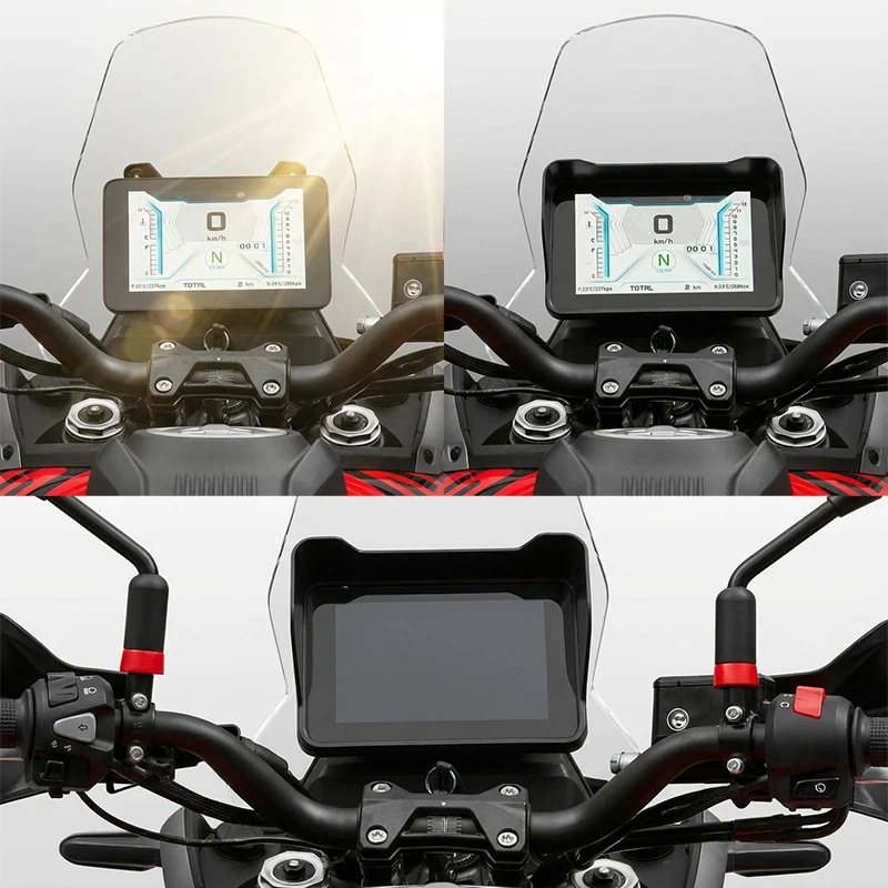 Motorcycle Instrument Cover For QJMOTOR SRT 550 800 SX SRT550 SX 550SX 800SX SVT650  Sun Visor Protection Dashboard