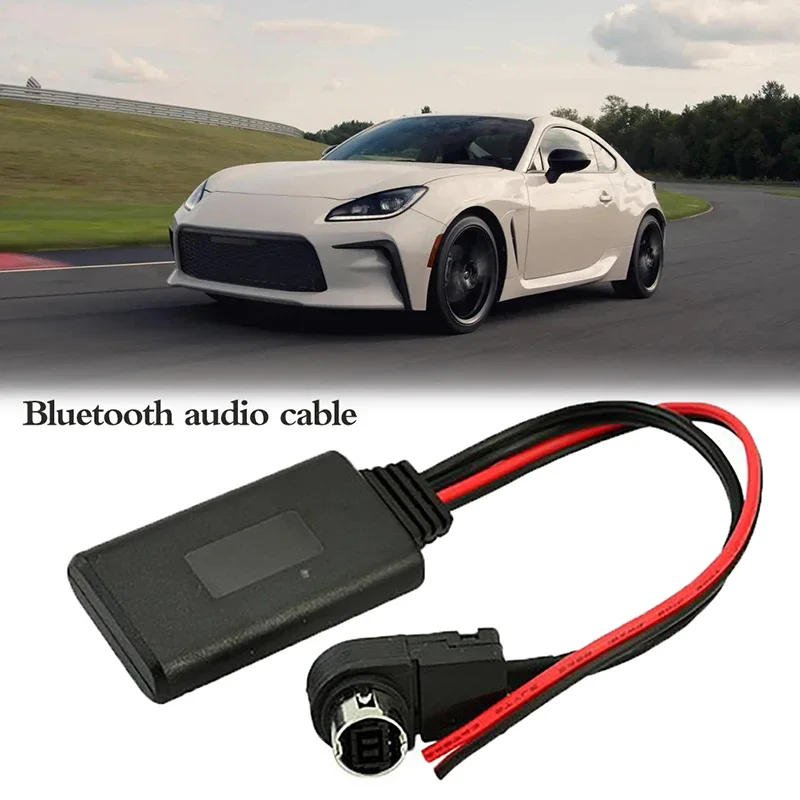 1PC For Alpine KCA-121B AI-NET CDA-9857 CDA-9886 CDA-117 JVC KS-U58 PD100 U57 U29 Bluetooth Aux Audio Adapter Cable
