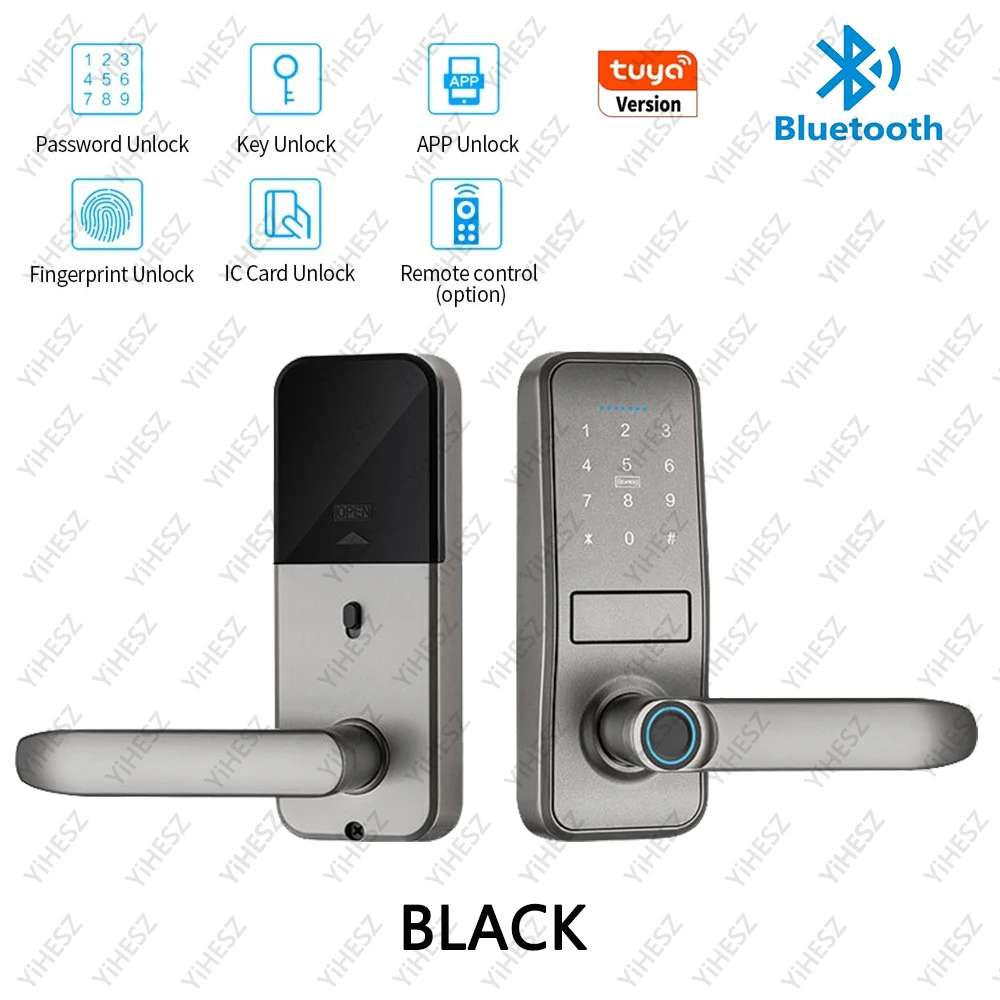 Tuya TTlock serrure de porte intelligente serrure de porte à empreinte digitale mot de passe emprein
