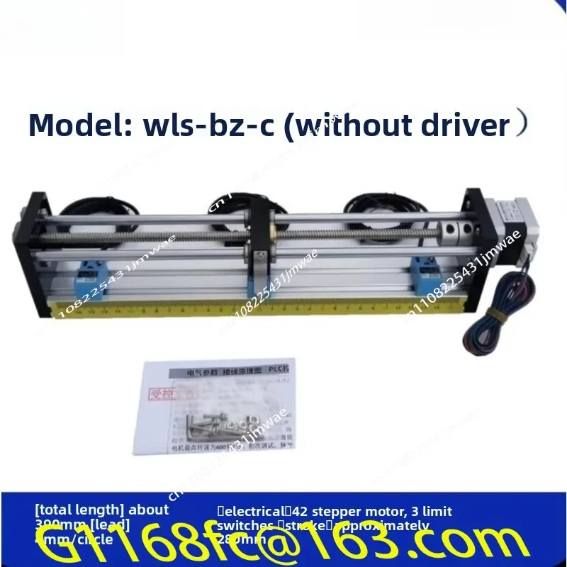Three Axis Slide Table Module PLC Learning Cross Two Axis Gantry Stepper Motor Screw Slide Table Set Part