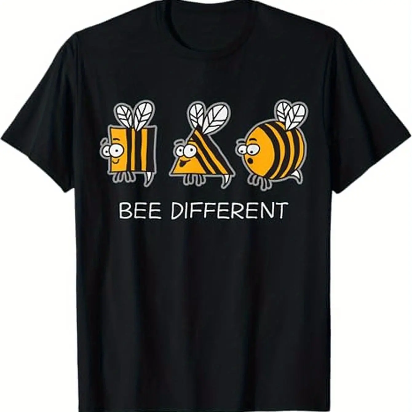 Funny Beekeeper Tee Bee Different Saying with Funny Bees Graphic Soft Everyday Shirt for Halloween Christmas Gifts Unisex