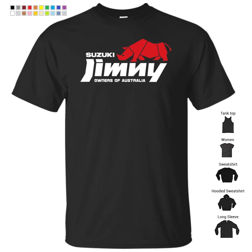 Jimny T Shirts Youth Natural Cotton Tees High Quality Adult Colores Tee Shirt Designer Summer Day 2023 Hot TEE