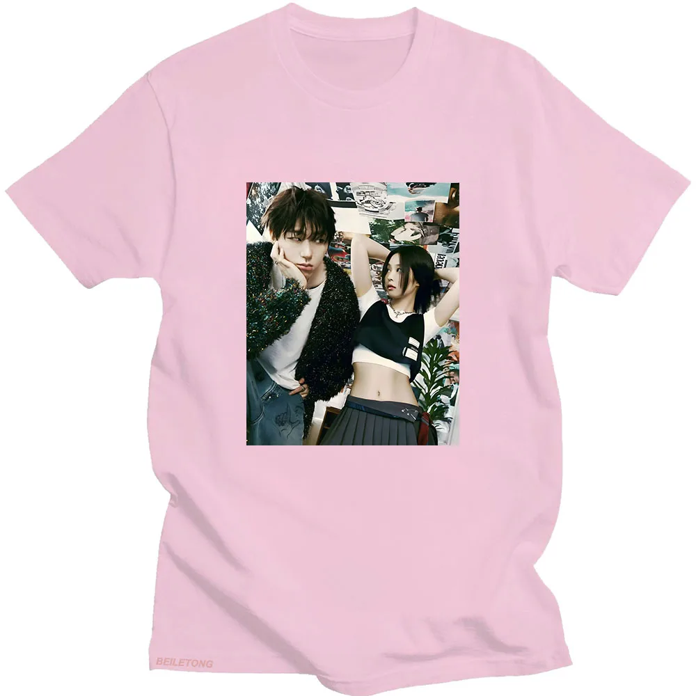 بقعة! تي شيرت Zico Jennie تي شيرت قطني عالي الجودة للنساء والرجال تي شيرت كوري أنيق صيفي مريح تي شيرت Roupas Femininas #6