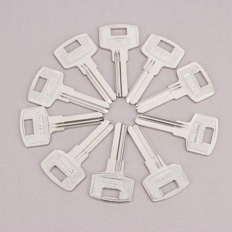 10 PCS/LOT Commonly Used Key Blank FAV1D Baili Double Slot Key Blank Key Material/Key Blank·