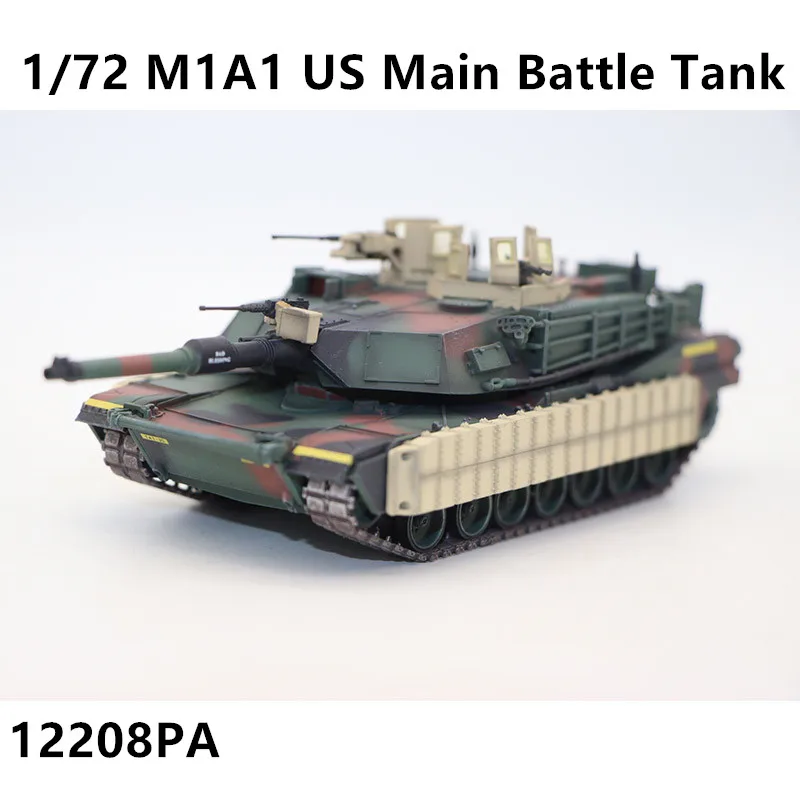 NEW 1/72 M1A1 TUSK US Main Battle Tank 1st Battalion 35th Armor Regiment Vehicle Model 12208PA Military Army Collection Gift