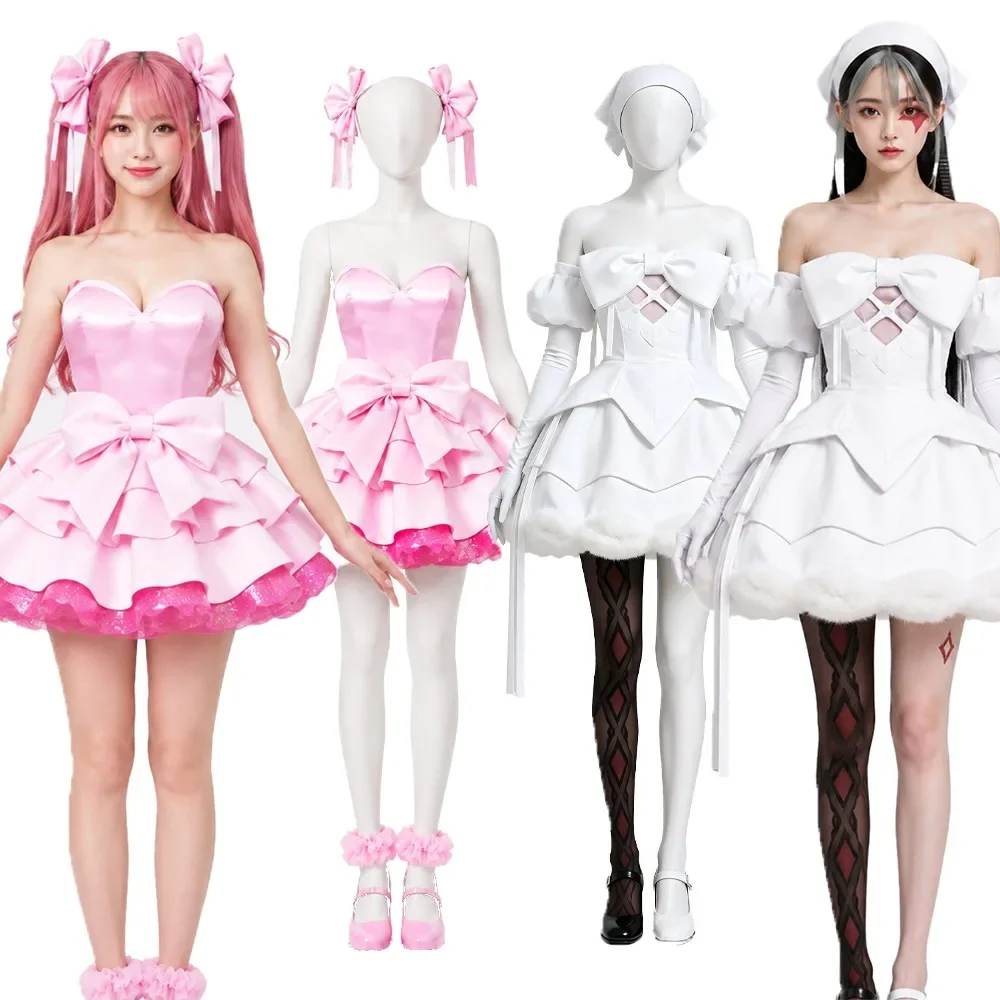 Anime Alien Mizi Sua Zombie Idol Stage Sua Cosplay Costume Dress Headband Full Set Uniform Role Play Halloween Carnival Women