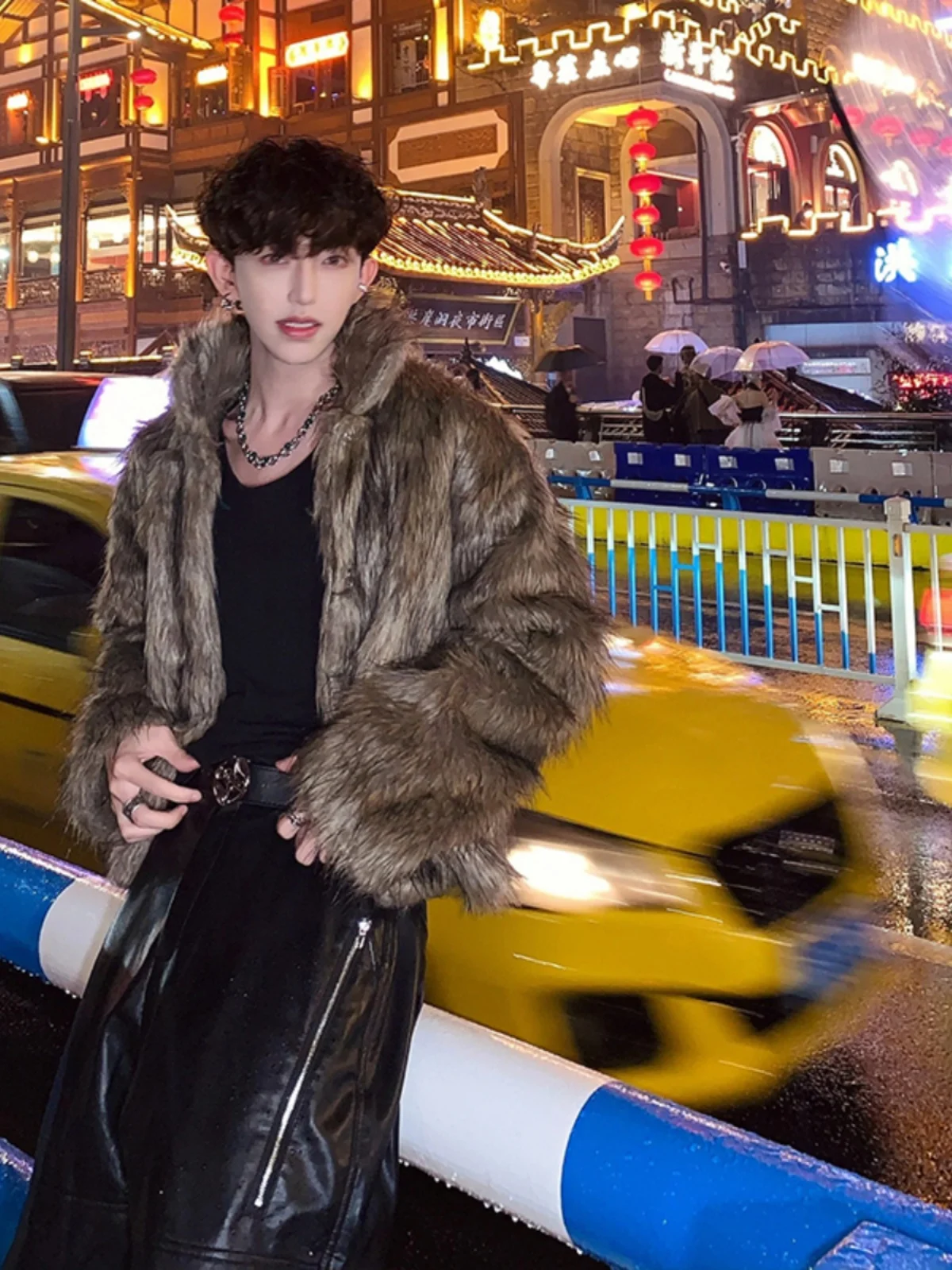 

Мужская зимняя теплая шуба в американском ретро-стиле, высококачественная модная хлопковая одежда, молодежная повседневная утепленная куртка из полиэфирного волокна