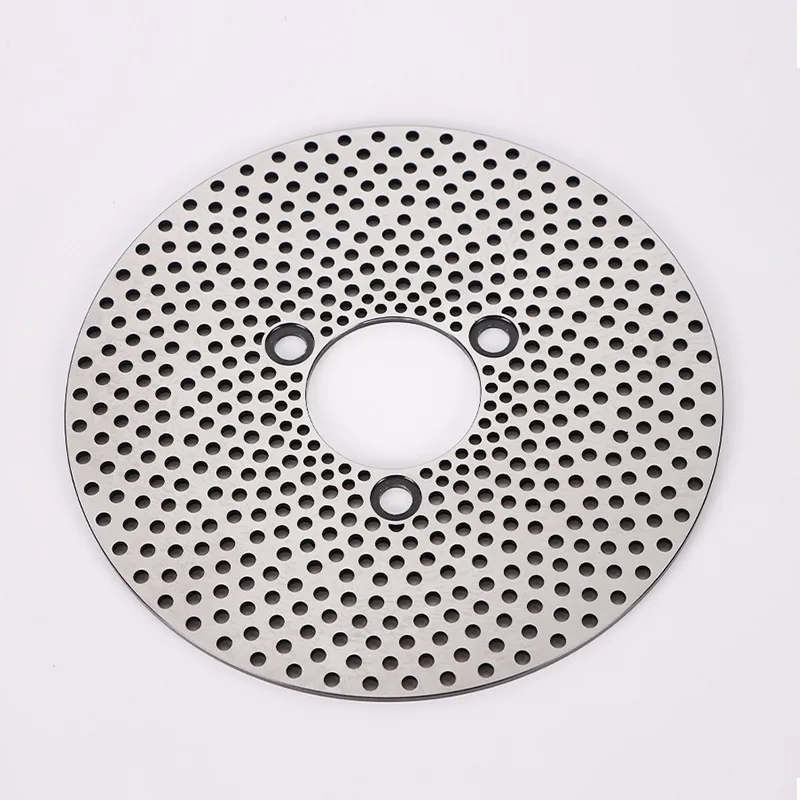 Suitable for Maverick U + BN1S modified oversized aircraft sound dense round hole vortex 220mm No. 9 N70 E200p brake disc