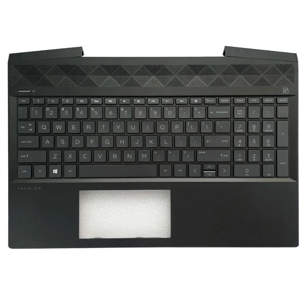 

New Backlit US Keyboard For HP Pavilion 15-CX 15-cx0071nr TPN-C133 L12731-001 With Palmrest Upper Cover Case AP28B000400