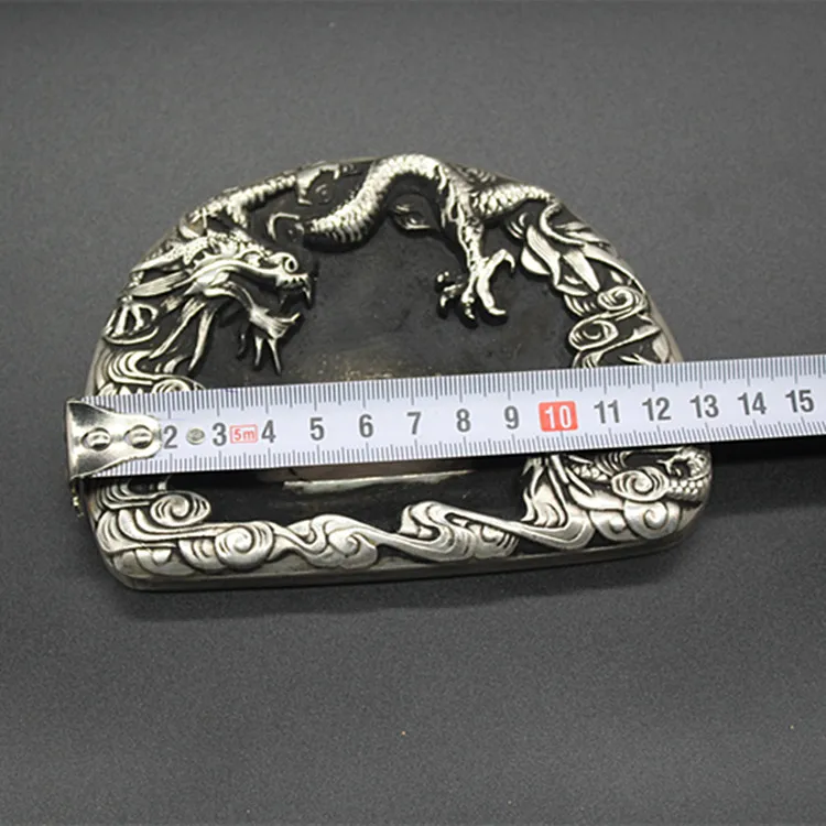 Study Four Treasures Calligraphy Supplies Shuanglong Inkstone Copper Inkstone Exquisite and Practical