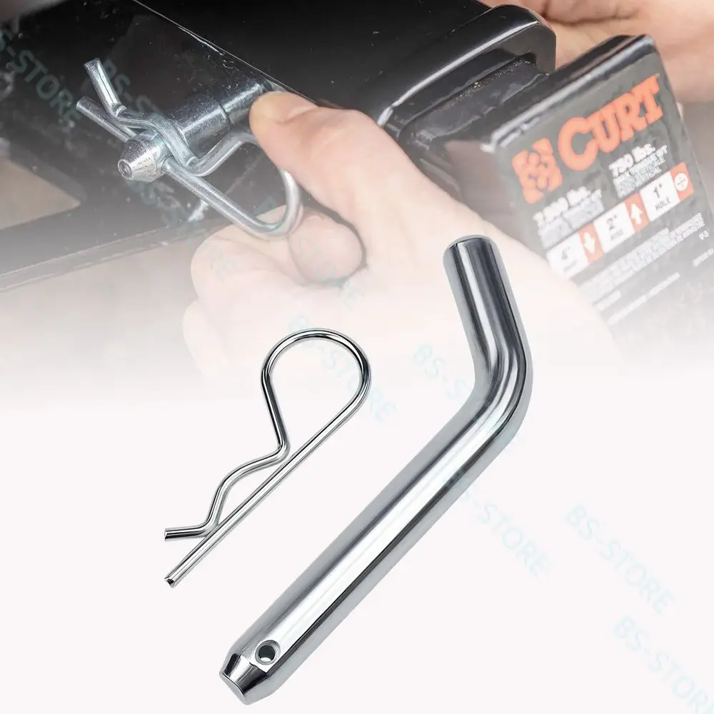 

НАБОР Штифт и зажим для сцепного устройства прицепа Cenipar с рифленой головкой, диаметр 5/8 дюйма, подходит для приемника 2 или 2-1/2 дюйма