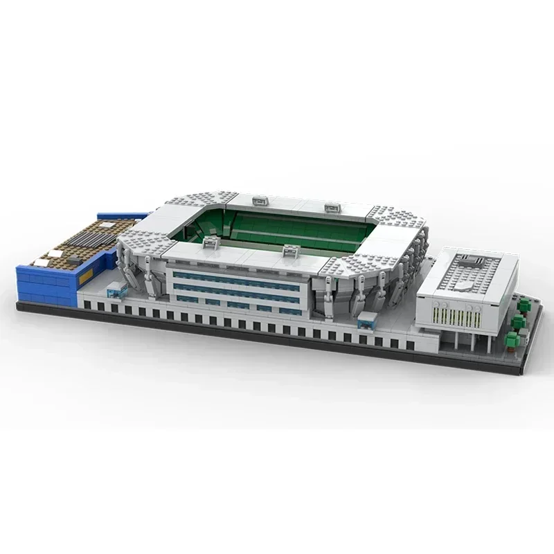 Moc Bouwstenen Street View Model Saint Gallen Voetbalstadion Technologie Modulaire Blokken Geschenken Kerstspeelgoed Diy Assemblage