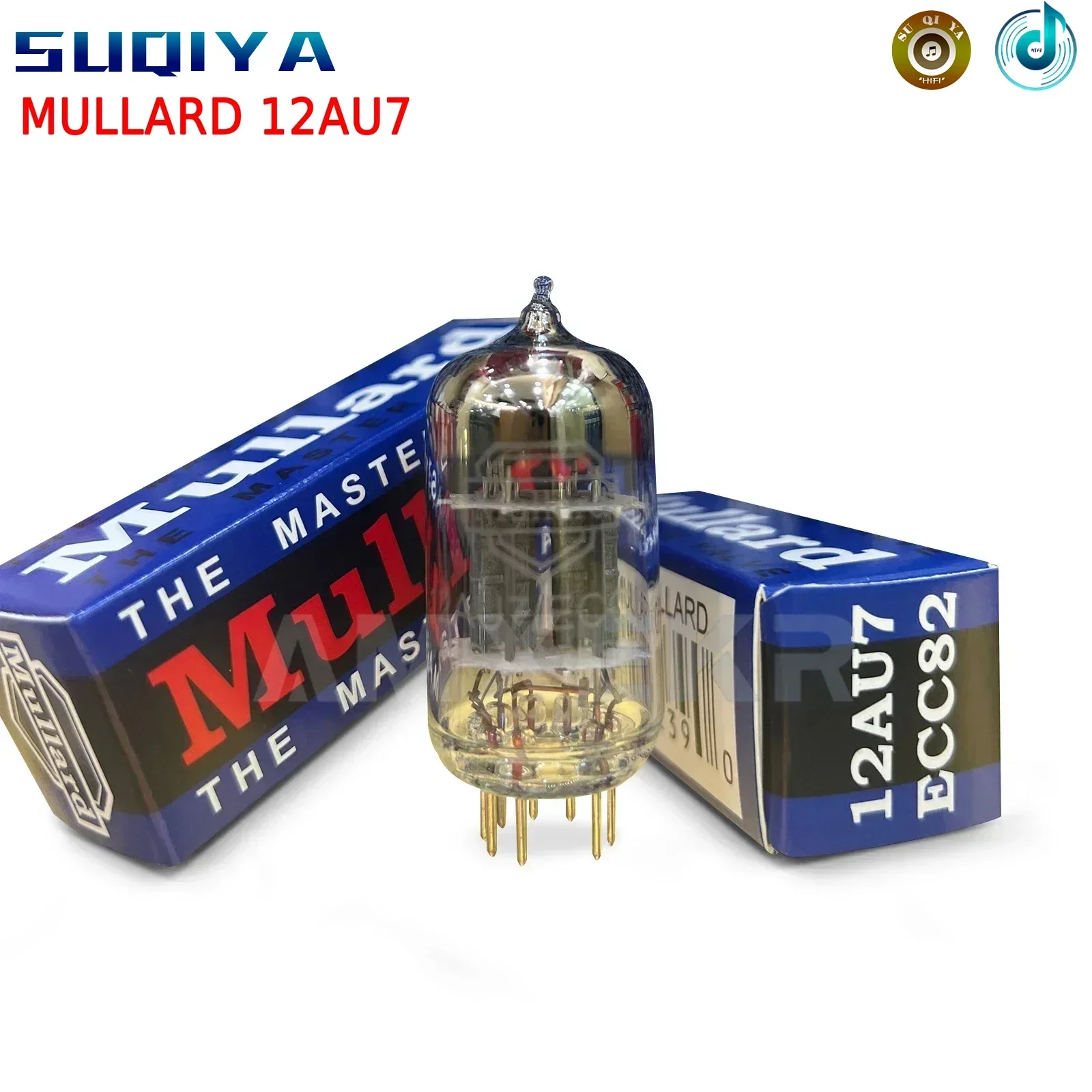 

SUQIYA-Mullard 12AU7 ECC82 Vacuum Tube 5814/6N10/12AT7/HIFI Audio Valve Vacuum Tube Amplifier Kit Diy True Precision Match Four