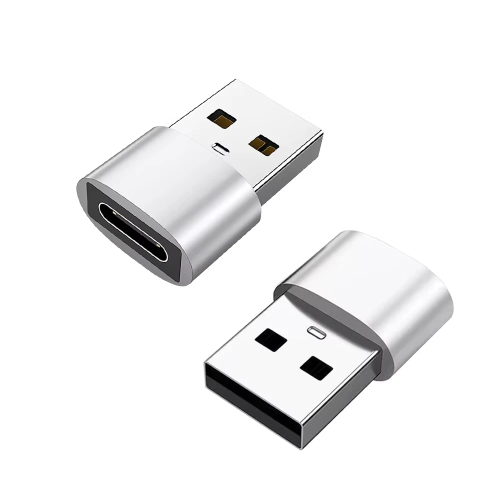 1pcs/2pcs USB C Female To USB A Male Adapter, Type C To USB A Charger Cable Converter For IWatch 7 AirPods, MacBook, iPhone image 6