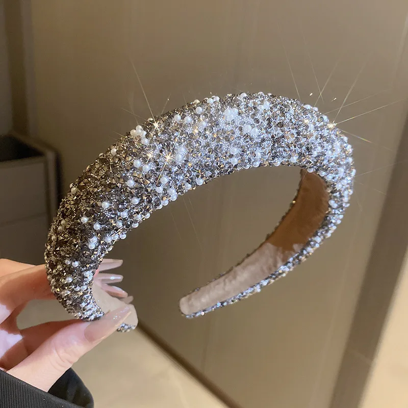 Pearl-Encrusted Fashionable Luxury High-End Hair Accessories For Women