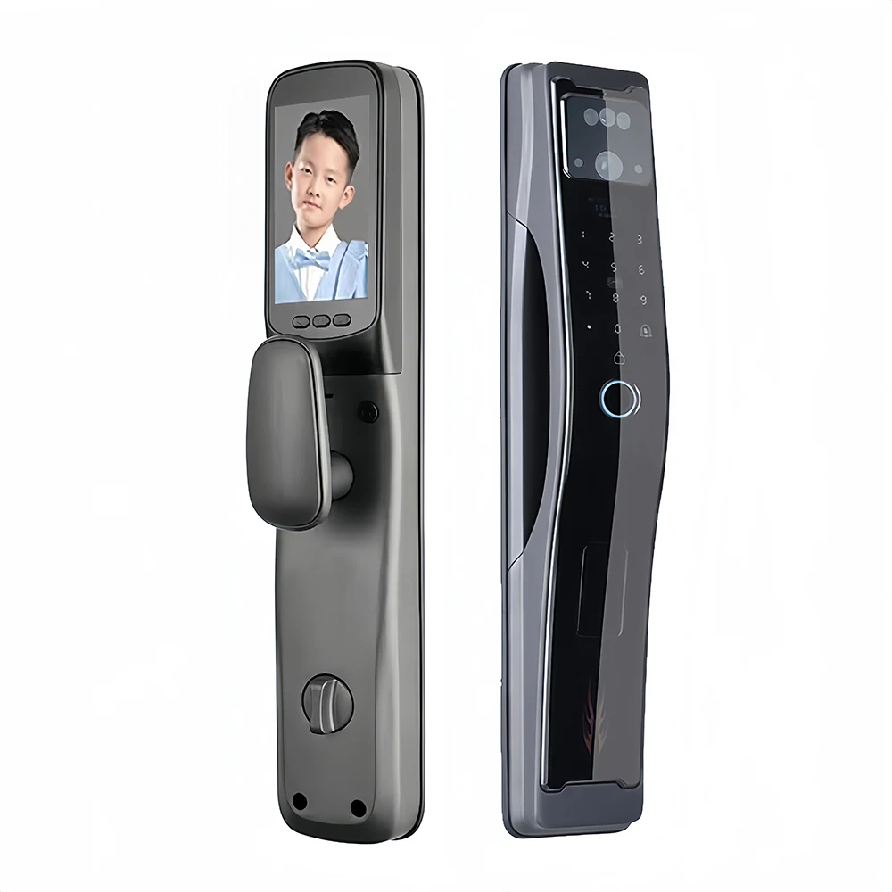 

Finger Vein Smart Lock Infrared Automatic Wake-up 3D Face NFC Unlocking IC Card For Indoor Wooden Metal Electronic Door Lock