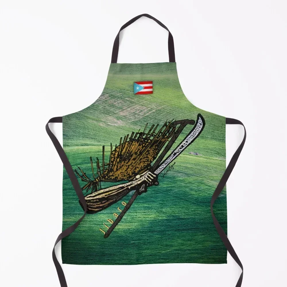 

Jíbaro Dab Machete Boricua Apron women's kitchens home women kitchen utensil Kitchen Special Accessories Apron
