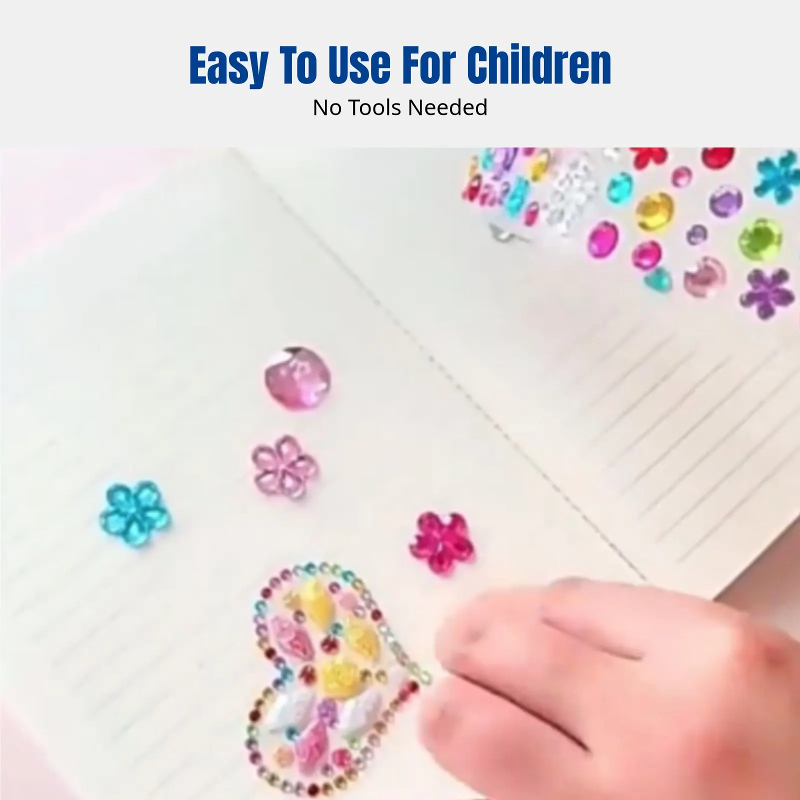 3D Crystal Stickers, Kids Cartoon Reward Stickers, Princess Girl Craft Decoration