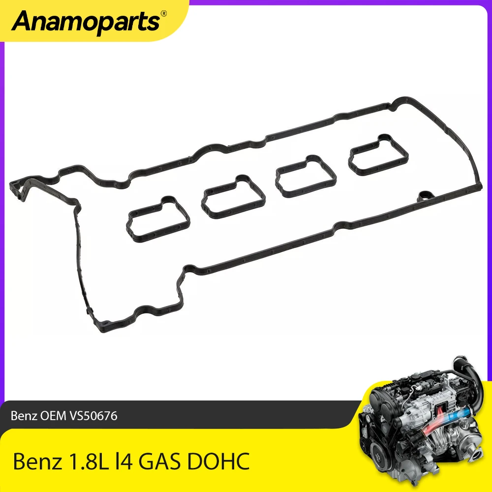 Engine Parts Valve Cover Gasket Set Fit 1.8 L For Mercedes-Benz 1.8L l4 GAS DOHC 2010-2016 OEM VS50676