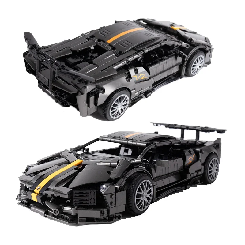 Technol Super Speed Champions Bricks Car Model Building Blocks City Race Car Toys Children Assembly Kids Birthday Gifts For Boy