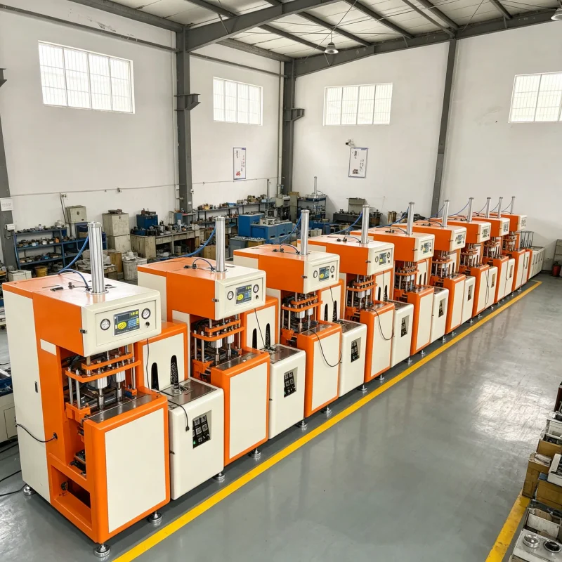 Full Auto PET Bottle Maker For Liquid Detergent Shampoo Container Production Industrial Grade Blow Molding Machine Line
