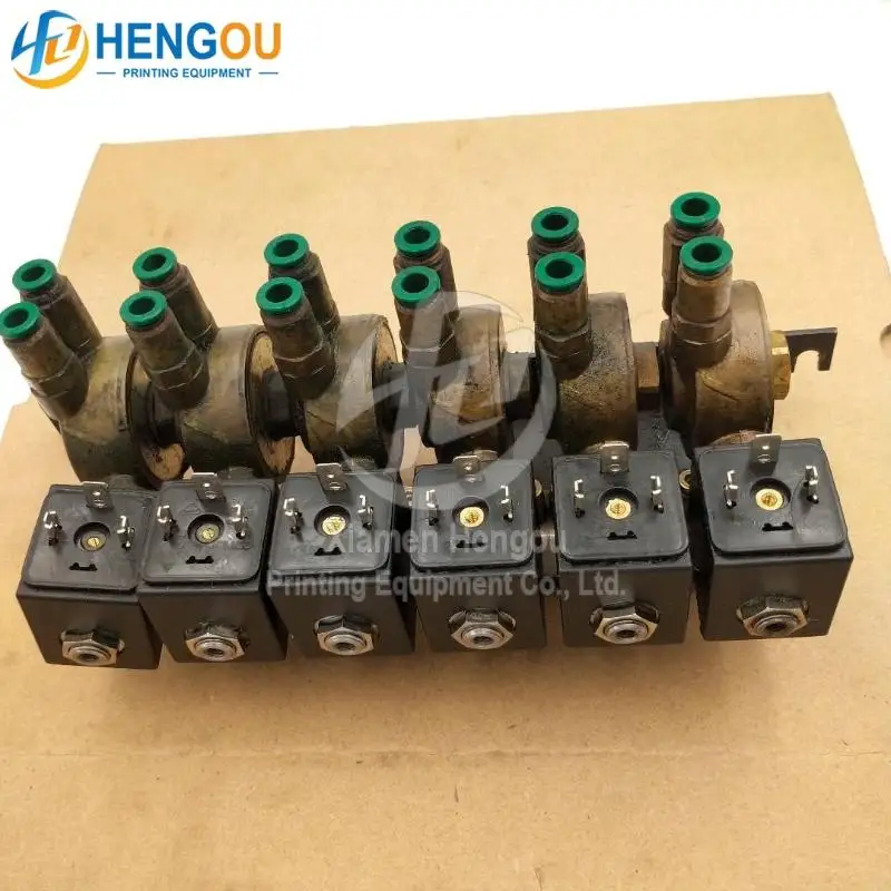 EMD-S1/6-E30-6F L2.010.500 L2.205.200 L2.204.200 L2.335.001 Original good working heidelberg valve