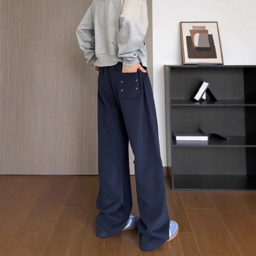 Pantalones de baile de Jazz caídos de estilo americano con diseño de hoz, pantalones deportivos, pantalones casuales transpirables de secado rápido, pantalones para correr