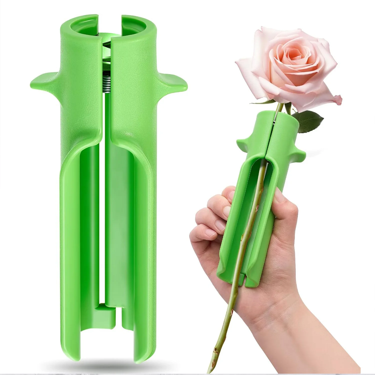 Rose Thorn Stripper Tool,Flower Stem Cleaner Cutter,Efficient Safe for Home Flower/Shop Gardening,Floral Arrangement,Gardening