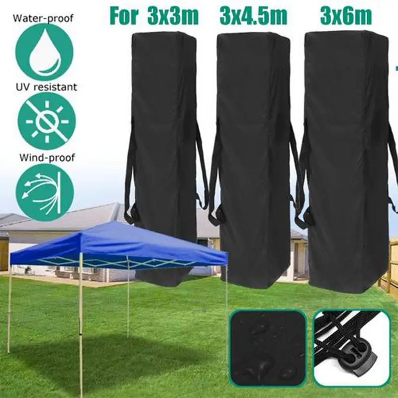 Portable Tent Bag Waterproof Tent Pole Bag 140cm Universal Tent Pole Pack Oxford Cloth Tent Bag Storage Bag Tent Accessories