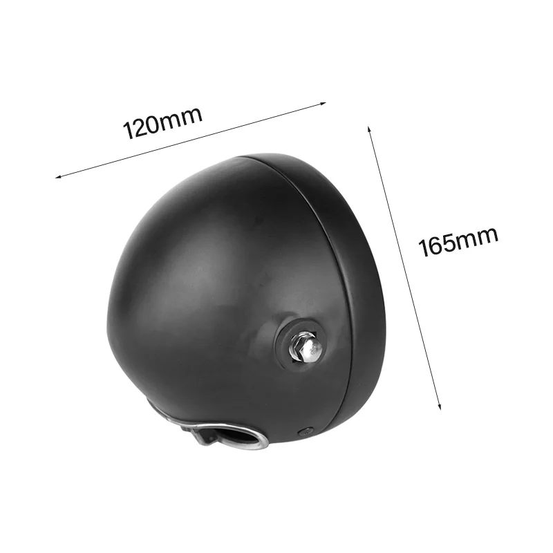 5.75 inch LED Headlight Bucket for Harley Headlight Retro Cafe Racer HeadLamp Housing Cover Bracket Universal Accessories