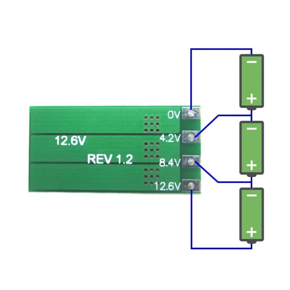 2S 3S 4S 100MA Lithium Battery Balance Board Li-ion Battery Balancer Current Polymer Lithium Battery Balanced Current PCB Board