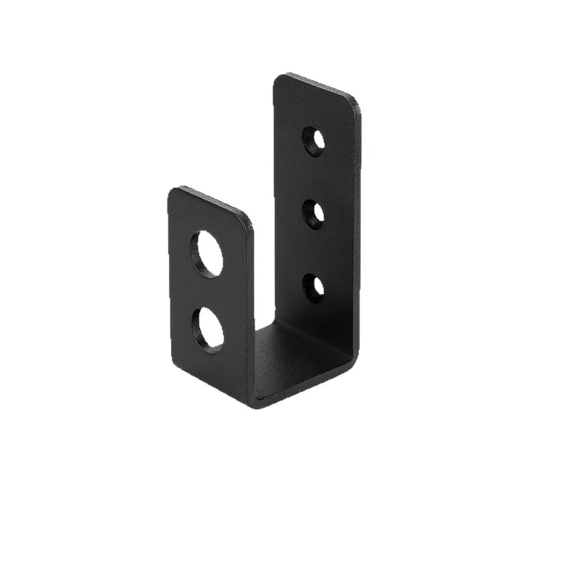 

2 door guardrail brackets, open U-shaped storage creative storage wardrobe wall-mounted household storage rack