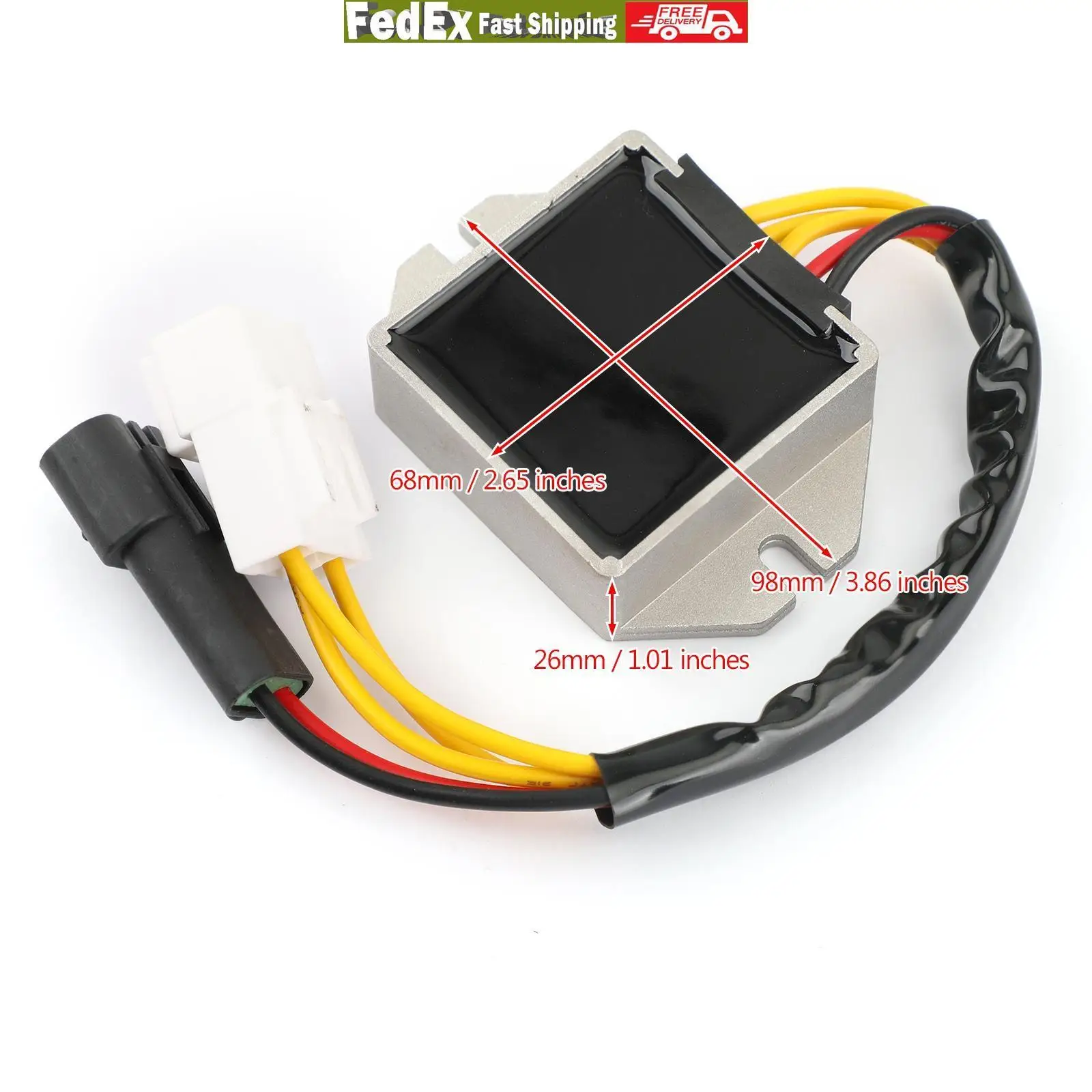 

Topteng 3 Phase Regulator 0630-255 for Arctic Cat Bearcat TZ1 Z1 TURBO XT LT LXR Snowmobile Accessories