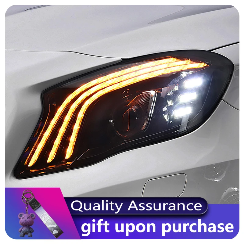 

Car Lights For GLA 2015-2019 X156 H247 GLA180 GLA200 GLA250 GLA45 LED Headlight Modification S Class Design Upgrade Assembly