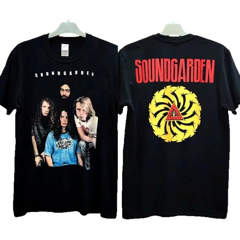 Hot Sale Soundgarden Vintage Style Poster Graphic Print T-Shirt Streetwear Harajuku Fashion Men Women Loose Casual Oversized Top