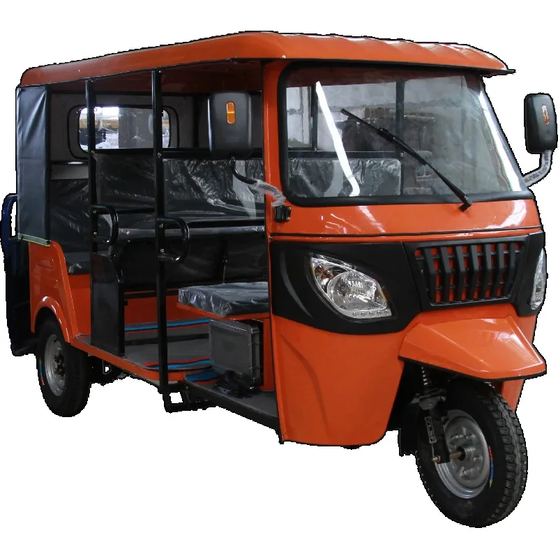 High Quality Fuel Powered Tricycle Tuk Tuk Taxi with Low Energy Consumption Customizable Colors for Long Rides EEC Certified