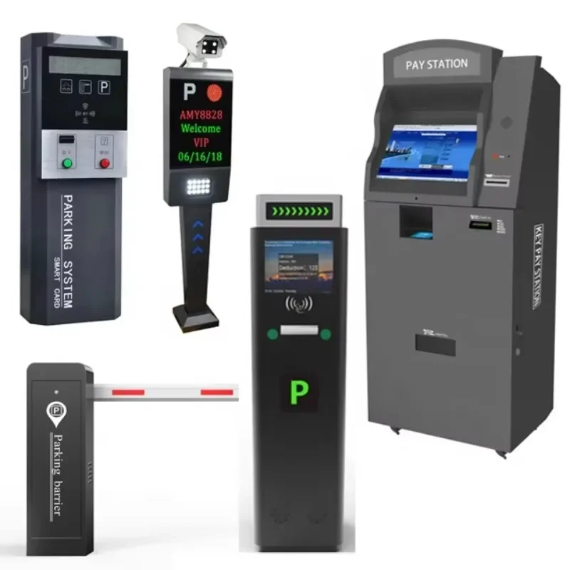 TGW parking system management,Ticket Parking System Freestanding Checkout Machine