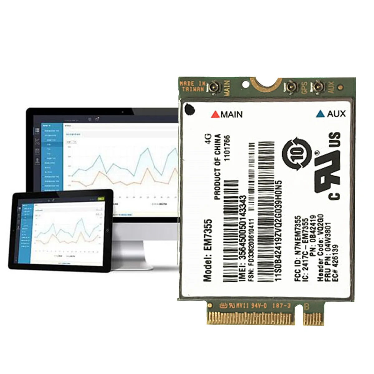 EM7355 04W3801 4G LTE WWAN Card GOBI5000 for ThinkPad X240 W540 T440P T431S T540P X1 Carbon 4G Module