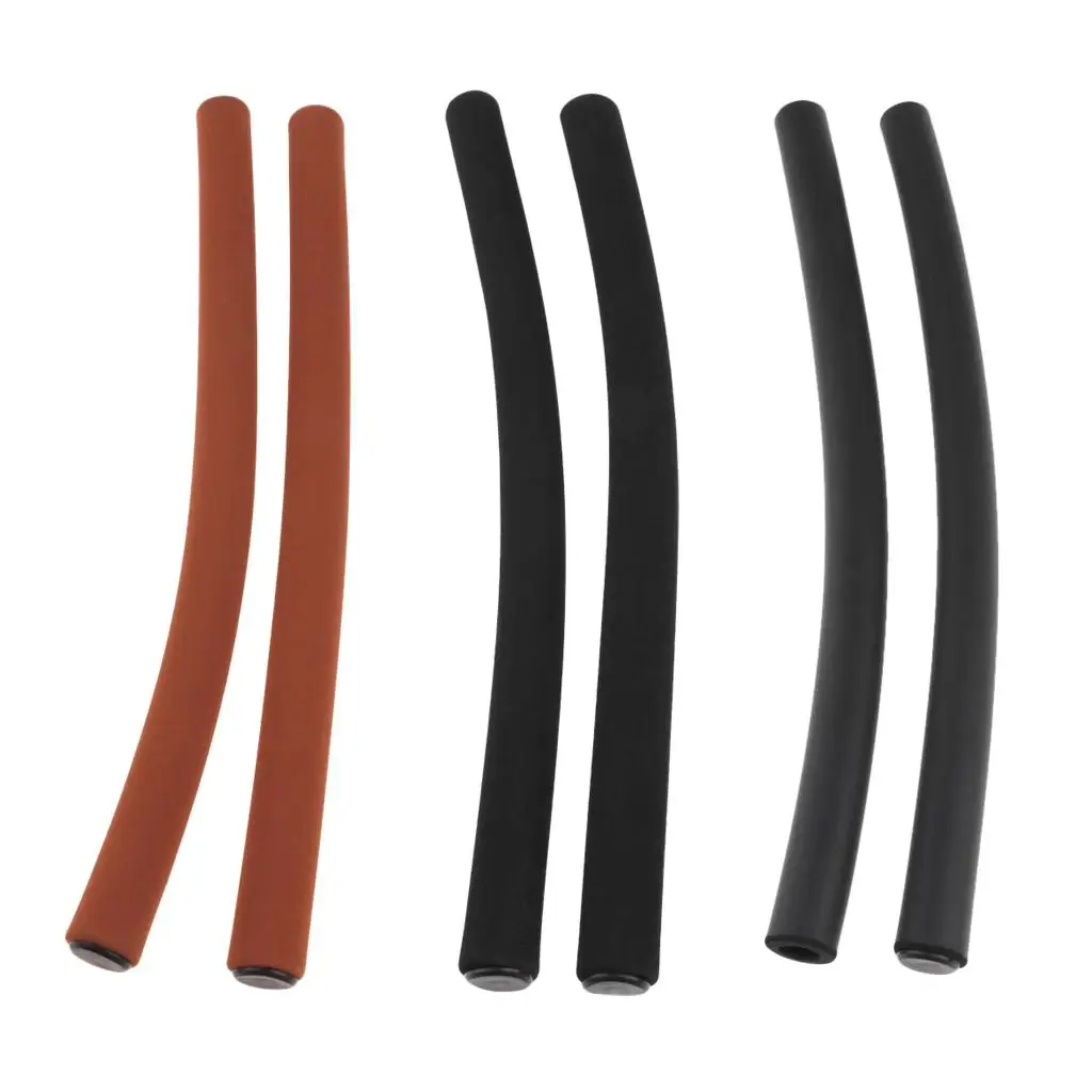 Silicone Handlebar End Grips Shock Absorbing Gel Sleeves Easy Install Cuttable for Road Bicycle Comfort