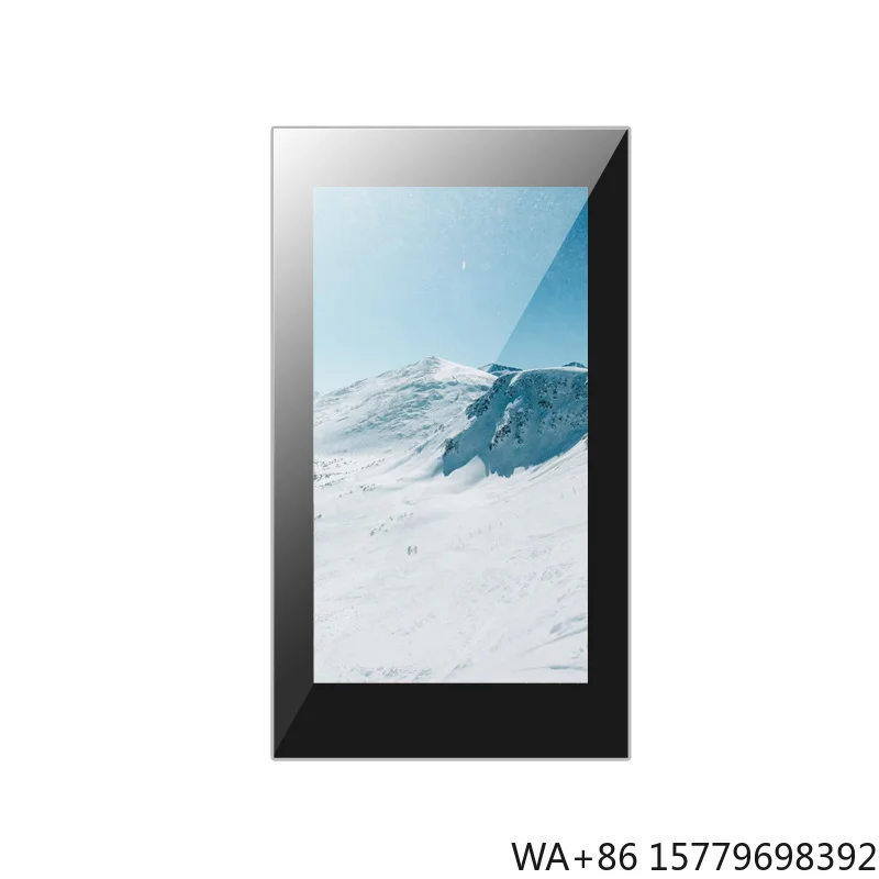 LCD Wall Mount Outdoor Touch Screen Advertising Machine Vandal Resistant Waterproof Digital Signage