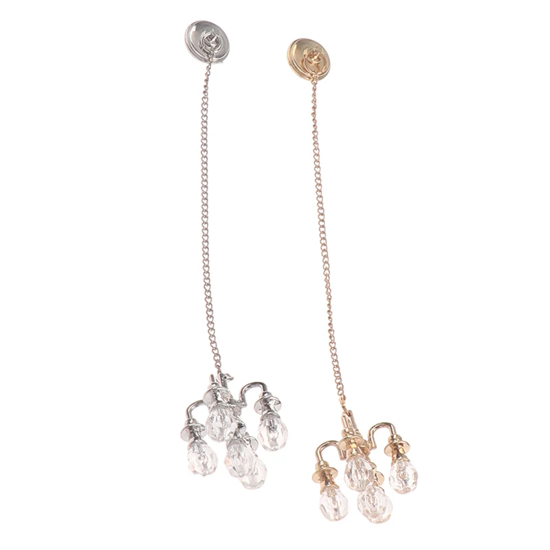 1: 12 Mini Pendant Light Dollhouse Decoration Exquisite, Fashionable, Versatile, Cute Decoration