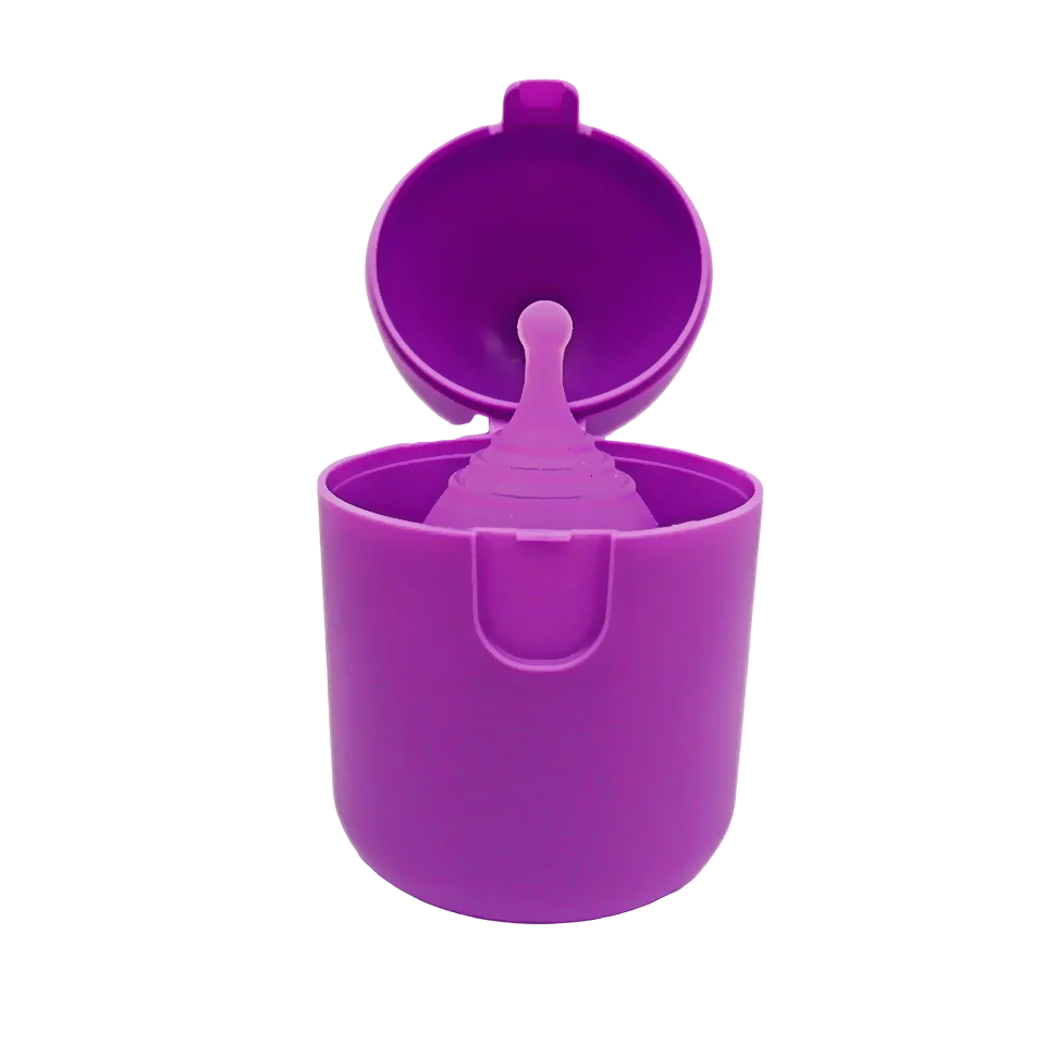 2Pcs Menstrul Cup Reusable Menstrual Hygiene for Women Menstural Cups Feminine Product Menstruation Bowl Collector Storage Case