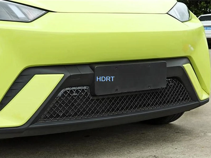 Car Style Front Mesh Racing Grille Air Inlet Cover Lower Bumper Insect Net Anti Dust For BYD Seagull/Dolphin Mini/Atto 1 2023 +