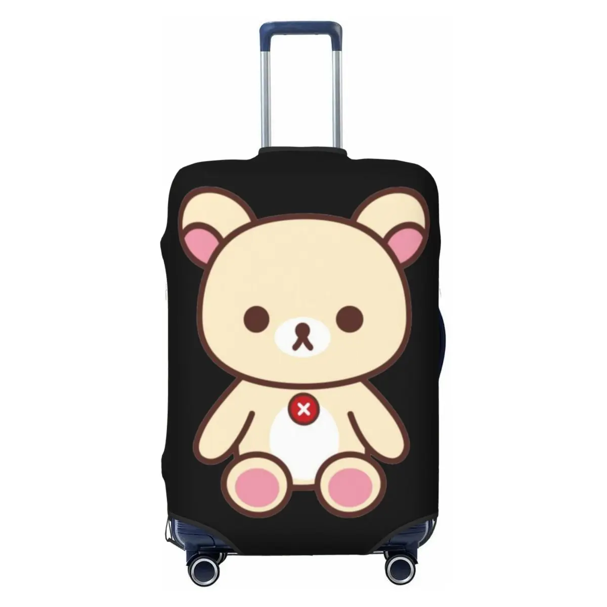 

Custom Rilakkuma Cartoon Luggage Cover Protector Funny Travel Suitcase Covers for 18-32 Inch