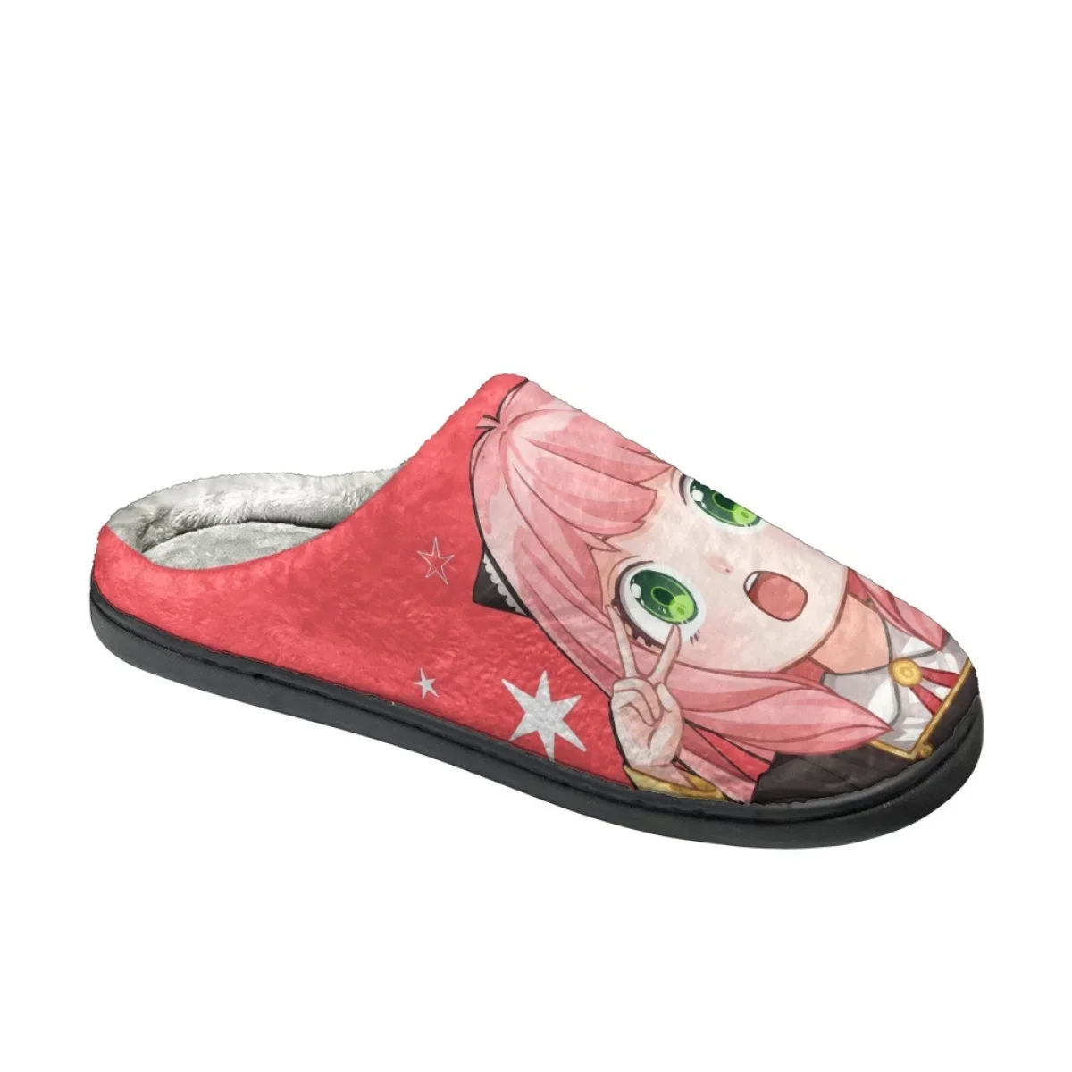 Spy x Family Cotton Slippers for Women Fashion Indoor Slippers Cartoon Female Winter Bedroom Warm Cozy Home Shoes Dropshipping