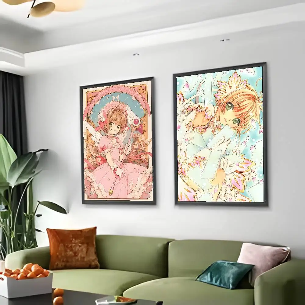 Аниме C-Cardcaptor Сакура плакат искусство с принтами украшение дома спальня гостиная подарок