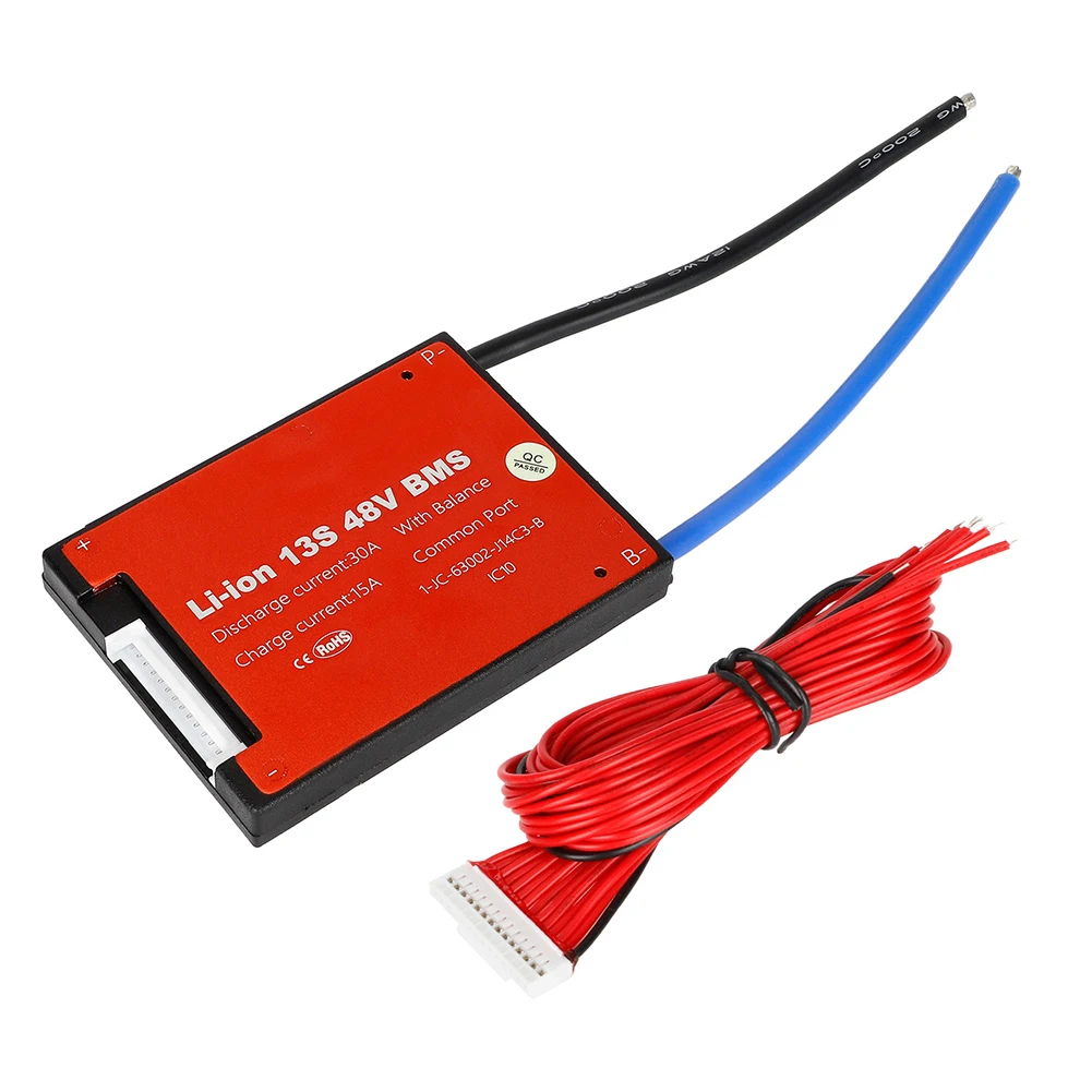 

Balanced Battery Protection Board 30A Battery Management System 130g Weight Fine Workmanship Good Performance PCB Material