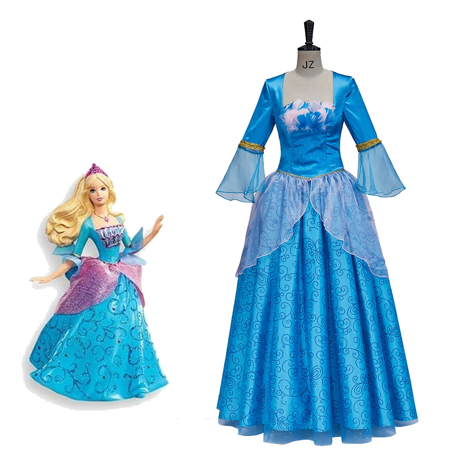 Rosella Cosplay Peacock Dress Island Princess Costume Blue Dress Gown Princess Rosella Fantasy Stage Performance Outfit Custom - AliExpress 200000532 Rosella Cosplay Peacock Dress Island Princess Costume Blue Dress Gown Princess Rosella Fantasy Stage Performance Outfit Custom - AliExpress 200000532